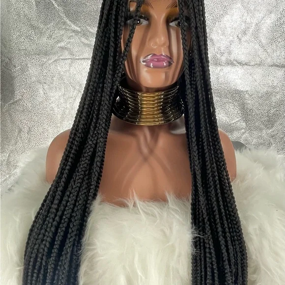 Milan Di HD Full Lace Knotless Box Braid Wig - 36 Inches